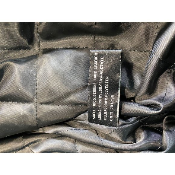 Vintage Heritage Varsity Jacket Blue Black University Black History - Picture 6 of 6